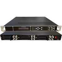 Equipo de transmisión de radio y TV, receptor de puerta de enlace IP, DVBSS2 a IRD, FTA, 1, 2, 1, 2 uds.