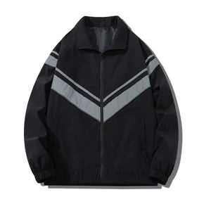 แจ็คเก็ตโค้ชผู้ชายแบบสั่งทำพิเศษ OEM คุณภาพสูง ขายดี กันน้ำ กันลม - Product Image 6