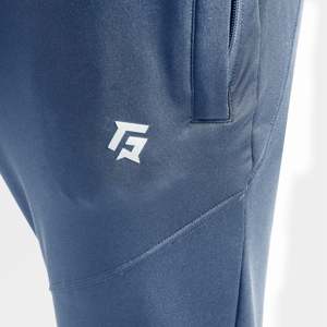 Pantalones Chinos de Moda para Hombre, Color Azul, Logotipo Personalizable, Cintura Baja, Corte Recto, Lavado de Color Disponible, Tallas XL a 6XL - Product Image 6
