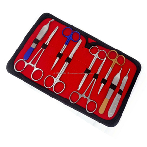 Kit de chirurgie mineure de qualité supérieure, 9 lames chirurgicales en acier inoxydable, approuvé CE, kit de chirurgie plastique, kit de lacération médicale - Product Image 2
