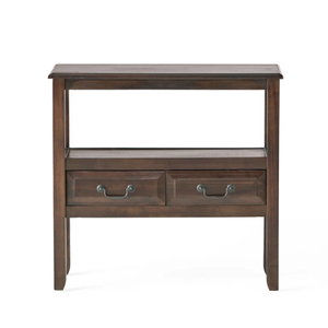 Alta calidad de madera hecha decorativa hogar sala de estar decoración consola mesa fabricante proveedor internacional a precio razonable - Product Image 1