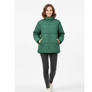 Lourd chaud femmes doudoune toile coton matelassé confortable tissu doux vêtements d'extérieur d'hiver pour l'extérieur et un usage quotidien - Product Image 6