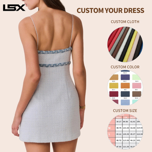 Vestido Midi Casual Elegante <span class=keywords><strong>de</strong></span> Lino sin Mangas con Pliegues y Volantes en Forma <span class=keywords><strong>de</strong></span> Pétalo para Mujer, Estilo Camisa Larga, Novedad <span class=keywords><strong>de</strong></span> Moda - Product Image 2