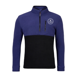 Veste polaire technique d'hiver pour homme avec logo personnalisé du fabricant, décontractée, demi-zip, coupe-vent, imperméable, pull à col montant brodé - Product Image 2