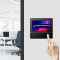 Control de Acceso por Huella Dactilar, Tarjeta RFID y Contraseña FC6825, RS485, Ethernet, Plataforma Personalizada de Bajo Código, Desarrollo de Software Basado en JS