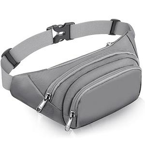 Poches zippées avant Sports Bum Fanny Sac de voyage Top vente Accessoires de gymnastique Entraînement Fanny Bum Bags Nylon Custom Made - Product Image 1