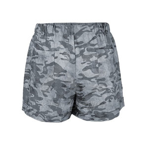 Shorts pour femmes KATBROS INDUSTRY, couleur unie, respirant, 100% coton, fermeture à cordon, coupe régulière, design personnalisé, streetwear - Product Image 2
