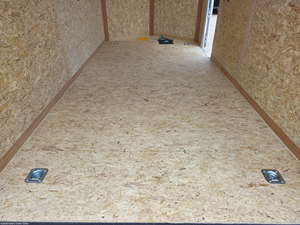 Remorque de transport fermée 7x14, caisse en acier, 7000 lb, avec porte à rampe, prête à être expédiée à prix avantageux |   Remorque de transport fermée 7x14 - Product Image 6