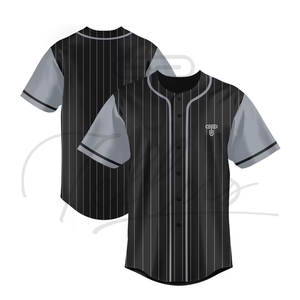 Ensemble d'uniformes de baseball imprimés de bonne qualité, grande taille, pour adultes, vêtements d'entraînement d'équipe, polyester/coton, séchage rapide, meilleur prix - Product Image 4