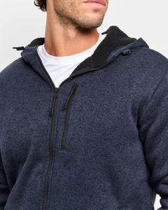 Sudadera con capucha y cremallera para hombre, estilo moderno, cálida y acogedora, de forro polar, manga larga, para uso diario, informal, cómoda, estilo deportivo y moderno - Product Image 5