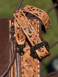 Sac fourre-tout en cuir véritable 100% fait main, style bohème, fleurs, logo personnalisé, léger, grande capacité, été - Product Image 3