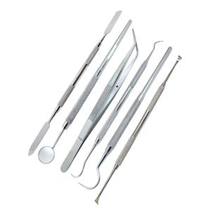 12cm acier inoxydable microscopique ciseaux sonde pince à épiler manuel Source d'alimentation Micro crochet spatule spéculums sondes - Product Image 5