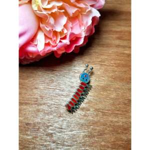Zuni Multi-Stone & Sterling Silver Brooch Pin Featuring Pearl Diamond Bee <b>Bow</b> Patterns Made Crystal Rhinestone <b>Gift</b> Zinc Alloy - Product Image 3