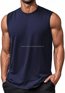 2025 été nouvelle marque vêtements pour hommes musculation et Fitness maille gymnases Stringer débardeurs - Product Image 5