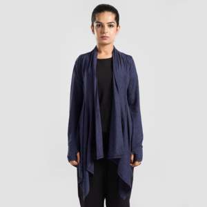 Regular Fit Modest Wrap in Navy Sportswear for Modesty - Product Image 2
