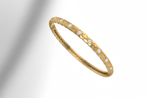 Bracelet pour femme en diamant rond taille brillant - Product Image 3