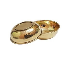 Cuencos para servir nueces de Metal de lujo, Plata con pedestal de rama de hoja dorada, ensaladera de fruta decorativa con cuchara de rama dorada - Product Image 5