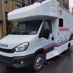 Ambulances d'occasion de Chine, modèle 2020, avec châssis à surveillance automatique, transmission automatique, Euro IV, 120 d'urgence, 4.1-6L Turbo - Product Image 2