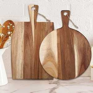 Hot Selling American Style Acacia Wood Cutting Board Wholesale Kitchenware Vegetable <b>Chopping</b> <b>Block</b> - Product Image 3