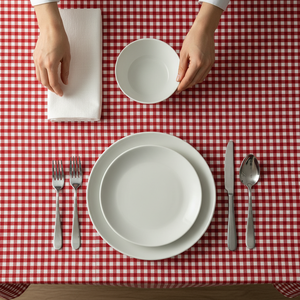 Soft Terry Cotton <b>Tablecloth</b> 140x180cm – Durable, Easy Wash, Minimalist Style, Premium Home Textile - Product Image 4