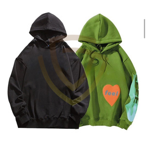 Unisex Eco-Friendly 100% Polyester <b>Hoodies</b> Autumn Solid Knitted Quick Dry Breathable Fleece Stylish Pocket Design OEM Size XL - Product Image 1