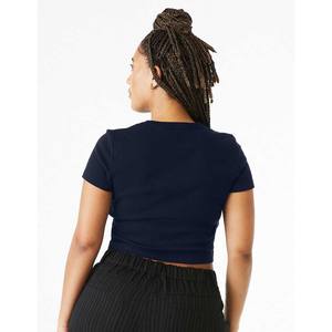 Bella + Canvas-Camiseta corta de polialgodón para mujer, 6681 camisetas para damas - Product Image 3