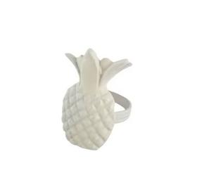 Anneaux de serviette en forme de fleur en fil de fer Anneaux de serviette en métal attrayants finis en or Pièce maîtresse de table Arrivée à chaud - Product Image 4