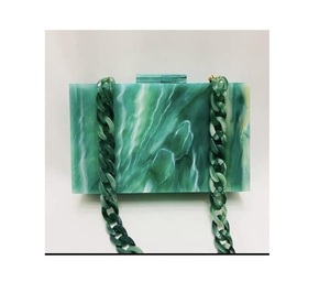 Handmade Resin Clutch for Women Classic and Timeless Look Resin Clutch for Women Wedding Gift Made By Crafted Treasure - Product Image 2