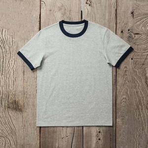 Camiseta Ringer para hombre, ropa de talla grande, estilo callejero, 100% de algodón, manga corta, ropa informal de verano, camisas de gran tamaño para hombre - Product Image 4