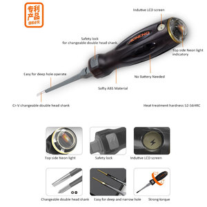 <span class=keywords><strong>Tournevis</strong></span> <span class=keywords><strong>électrique</strong></span> de Style stylo VDE pointe mince multi-<span class=keywords><strong>testeur</strong></span> voltmètre <span class=keywords><strong>testeur</strong></span> de tension zéro outils de détecteur de <span class=keywords><strong>fil</strong></span> en direct - Product Image 6