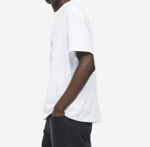 Camiseta estampada de alta calidad para hombre 2024, alta GSM, de gran tamaño, holgada, con hombros caídos, tendencia de fábrica, nueva producción al por mayor - Product Image 6