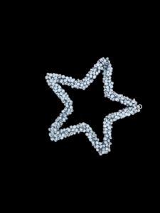 FURBISH HOME DECOR Christmas Iron <b>Star</b> Hanging Eco-Friendly Reusable Cute Handicraft Bulk Festive <b>Decorations</b> for Indoor Outdoor - Product Image 2