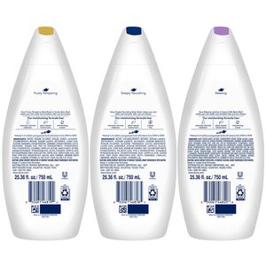 Dove - Juego de 3 Jabones Líquidos Corporales Ecológicos Desechables, Variedad de Aromas, Relajantes, Nutritivos, para una Piel Más Suave y Tersa, 25.3 Oz - Product Image 2