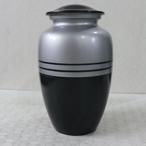 โกศใส่เถ้ากระดูกสำหรับเก็บขี้เถ้าของมนุษย์หรือสัตว์เลี้ยงดีไซน์เชิงเส้นที่สวยงามทำด้วยมือ - Product Image 6