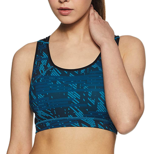 Soutien-gorge de sport pour femmes, taille plus, à maintien élevé, respirant, séchage rapide, bretelles réglables, col en U, personnalisable, directement de l'usine - Product Image 1