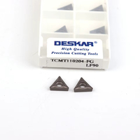 Lame en céramique TCMT TCMT11 TCMT110204-FG TCMT110204-MT LF90, outil de tournage CNC, inserts en carbure pour pièces en acier