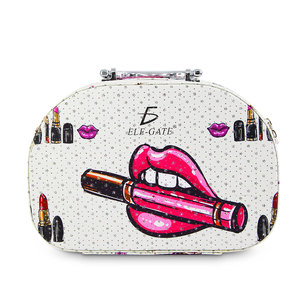 MAQ.09.7 Set di 3 Pochette Cosmetiche Portatili Ecologiche di Grande Capacità Stampate per Kit da Viaggio e Borsa da Toilette - Product Image 2