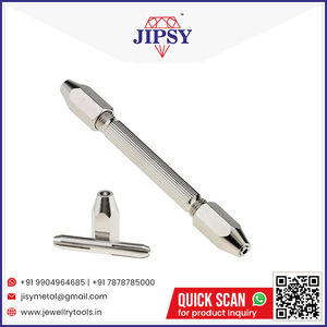 ที่จับโลหะแบบกำหนดเองพร้อมโลโก้ ทำจากสแตนเลสและทองเหลือง สำหรับยึดดอกสว่านงานเครื่องประดับและลวดบัดกรี - Product Image 6