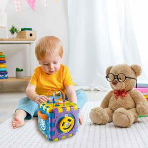ROBINCOOL 17 X 17 X 25cm Activity <b>Cube</b> <b>PUZZLE</b> <b>CUBE</b> - Product Image 2