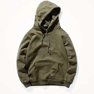 Vente en gros Pull-over Sweat-shirt avec logo personnalisé Sweatshirts à capuche pour hommes 100% coton Sweatshirt à capuche Plus Size Essentials - Product Image 5