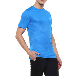 Camisetas de manga corta Material de poliéster Ropa de gimnasio Hombres Camiseta deportiva de compresión a la venta Por encargo Buena calidad - Product Image 4