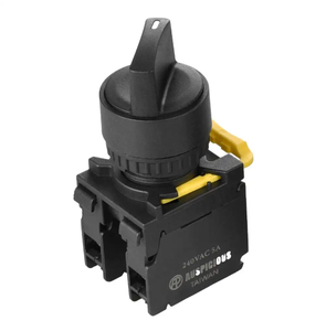 Commande fiable du commutateur 10A de bouton poussoir en plastique imperméable avec la conception principale ronde de 6A Max. Current - Product Image 4