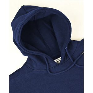 Sudadera con capucha de algodón pesado para hombre con logotipo impreso DTF personalizado, ropa de calle térmica - Product Image 4