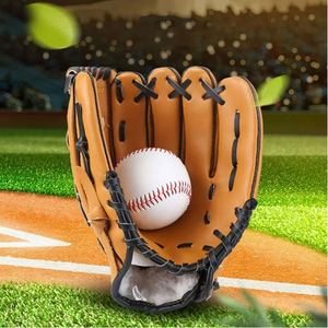 Guante de Béisbol para Deportes al Aire Libre, Equipo de Práctica de Softbol, Tamaños 10.5, 11.5, 12.5 Pulgadas, Unisex, para Adultos, Jóvenes y Niños, Guante de Lanzador Color Bronceado - Product Image 3