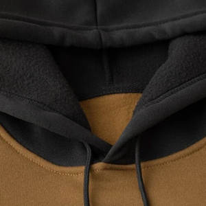 เสื้อฮู้ดดี้ผู้ชายสั่งทำพิเศษปี 2026 ผ้าฝ้าย 100% ขนแกะเป็นมิตรกับสิ่งแวดล้อม ดีไซน์ทันสมัย ลายเรียบ สำหรับฤดูหนาว - Product Image 3