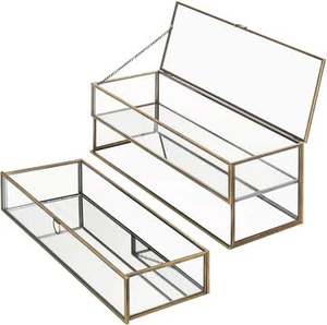 2025 Meilleures ventes de boîtes à bijoux faites à la main Article de cadeau de mariage fait main classique - Product Image 5