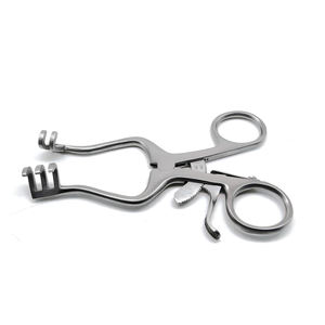 Écarteur Weitlaner Écarteur chirurgical abordable à 4x4 avec embouts émoussés 3x4 - Product Image 5