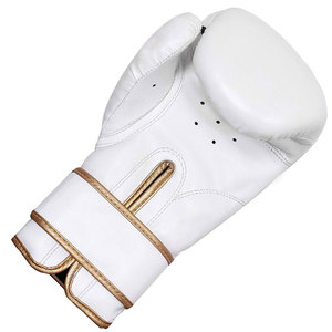 Gants de boxe en cuir à marque privée, anti-humidité, fermeture auto-agrippante, options personnalisables, haute qualité pour l'entraînement sportif - Product Image 6