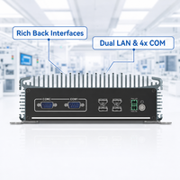 Mini PC industriel robuste pour l'inspection de qualité, ordinateur embarqué pour les stations d'inspection automatisées
