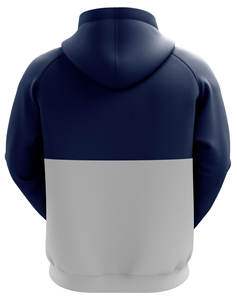 Sudadera con capucha de poliéster y algodón de alta calidad para hombre personalizada XL talla grande DIY logotipo OEM tela de calidad impresa con cuello con capucha - Product Image 4